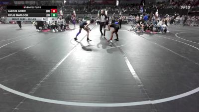 95 lbs Round Of 16 - Alexis Grier, Dragon Rtc vs Rylie Matlock, Lopatcong