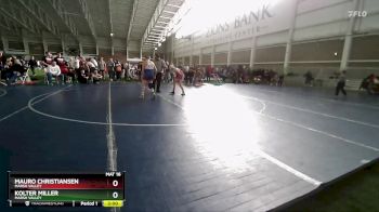 132 lbs Cons. Round 6 - Mauro Christiansen, Marsh Valley vs Kolter Miller, Marsh Valley