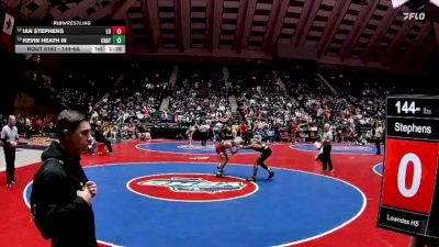 144-6A Quarterfinal - Ian Stephens, Lowndes HS vs Kevin Heath III, Grayson