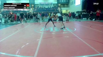 149 lbs Champ. Round 1 - Noah Gregory, Southeastern vs Andrew Sanchez, Brewton-Parker (GA)