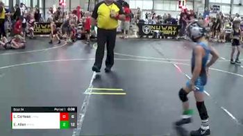 41 lbs Round 5 (6 Team) - Easton Allen, Missouri Gold vs Leonidas Cortese, Untouchables Purple