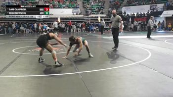 1A-4A 138 3rd Place Match - Trevor Wicks, Ashville vs Bam Campbell, Brooks
