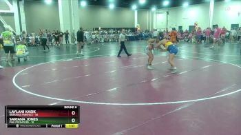 155 lbs Round 6 (8 Team) - Laylani Kasik, Nebraska Marvels vs Sariana Jones, Pink Predators