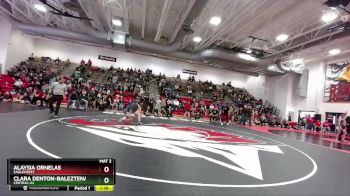 145 lbs Semifinal - Alaysia Ornelas, Eaglecrest vs Clara Denton-Baleztena, Central-GJ