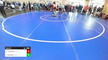 126 lbs Round Of 64 - Carter Trubiano, Keene vs John Carlson, Hopkinton