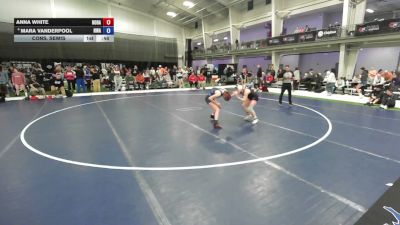 105 lbs Cons. Semis - Mara Vanderpool, Nebraska Wrestling Academy vs Anna White, North Dakota