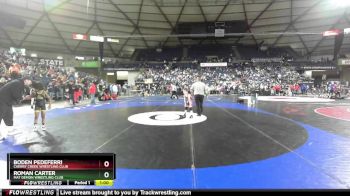 59 lbs Champ. Round 2 - Roman Carter, Mat Demon Wrestling Club vs Boden Pedeferri, Cherry Creek Wrestling Club