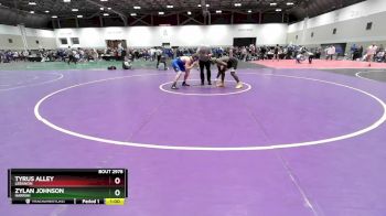 175 lbs Cons. Round 2 - Zylan Johnson, Harrah vs Tyrus Alley, Lebanon