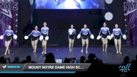 Mount Notre Dame High School - Junior Varsity [2022 Junior Varsity - Pom Day 2] 2022 JAMfest Dance Super Nationals