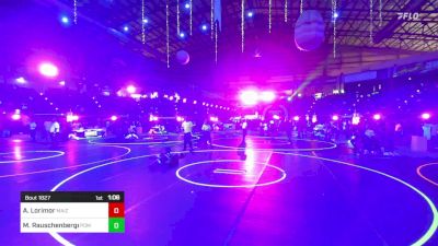 116 lbs Quarterfinal - Austin Lorimor, Maize WC vs Mason Rauschenberger, Pomona Elite