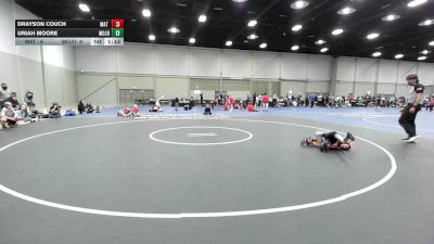 46 lbs Rr Rnd 1 - Drayson Couch, Mat Union Misfits 9U 2 vs Uriah Moore, Mojo 9U