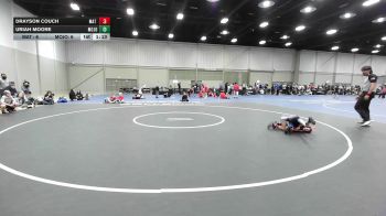 46 lbs Rr Rnd 1 - Drayson Couch, Mat Union Misfits 9U 2 vs Uriah Moore, Mojo 9U