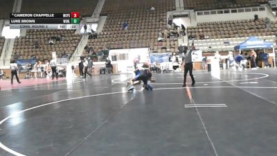 1A-4A 190 Cons. Round 3 - Cameron Chappelle, Montgomery Catholic Prep School vs Luke Brown, W. S. Neal