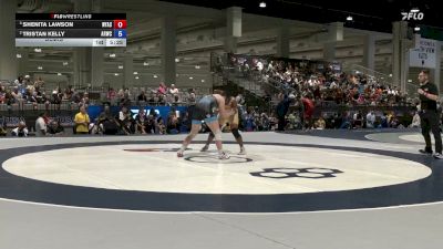 76 kg Semis - Shenita Lawson, Nyac vs Tristan Kelly, Army (WCAP)