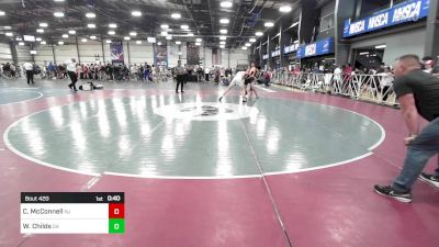 160 lbs Consolation - Chad McConnell, NJ vs William Childs, GA