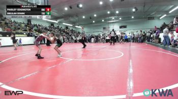 62 lbs Rr Rnd 3 - Paisley Edgington, Brushy Wrestling Club vs Delilah Stark, Tiger Trained Wrestling