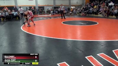 J-2 lbs Round 3 - Olivia Port, VS Viking Wrestling Club vs Elli Casey, Western Dubuque