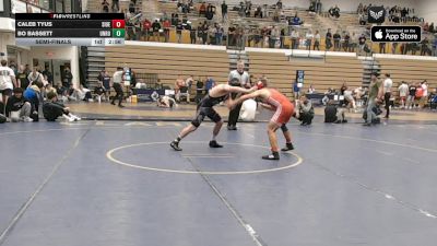 149 lbs Semifinal - Caleb Tyus, Southern Illinois vs Bo Bassett, Unrostered