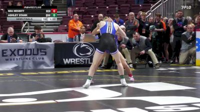100 lbs Semifinal - Mia Nesbitt, Neshaminy-G vs Ashley Stank, Quakertown-G