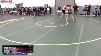 215 lbs Round 3 - Gage Runnels, Interior Grappling Academy vs Darren Foster, Juneau Youth Wrestling Club Inc.