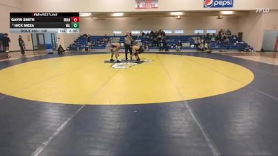 149 lbs Cons. Semi - Gavin Smith, Doane vs Nick Meza, Valiant