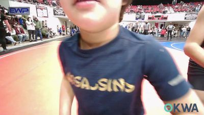55 lbs Rr Rnd 2 - Danger Welch, Claremore Wrestling Club vs Gunner Fixin, Hulbert