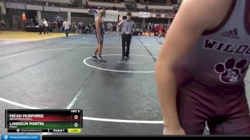 160 Varsity 21st Place Match - Landdun Martin, Foley vs Micah Murphree, Benjamin Russell