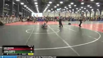 105 lbs Round 4 (6 Team) - Chris Huerta, Team California vs Leo Pezone, PA Silver