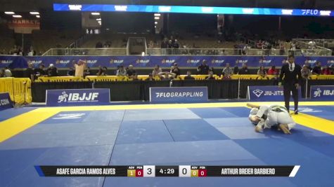 Arthur Breier Barbiero vs Asafe Garcia Ramos Alves 2026 Pan Jiu Jitsu IBJJF Championship
