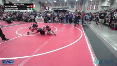 67 lbs Round Of 16 - Hollis Thomas, Wagoner Takedown Club vs Remingtyn Hart, Kiefer Youth Wrestling Club