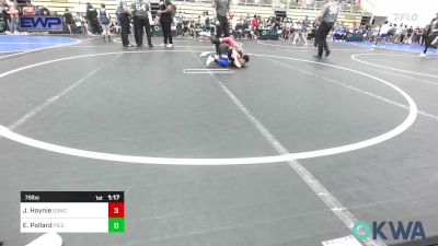 76 lbs Round Of 16 - Jerell Haynie, D3 Wrestling Cluib vs Easton Pollard, Piedmont