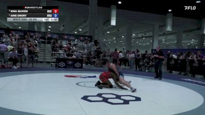 65 kg Cons. Semis - Nina Makem, NYAC/Storm vs Aine Drury, Nyac