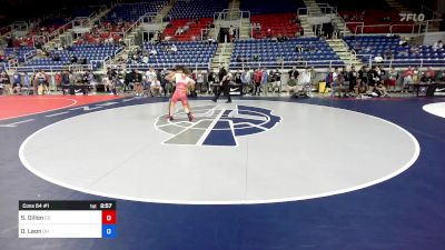 138 lbs Cons 64 #1 - Sid Dillon, CO vs Omar Leon, OH