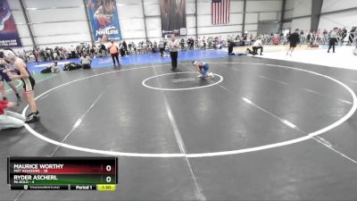 88 lbs Rd# 6- 9:00am Saturday Final Pool - Maurice Worthy, Mat Assassins vs Ryder Ascherl, PA Gold