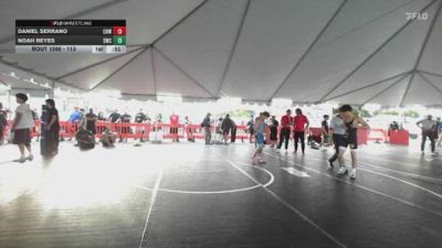113 lbs Cons. Round 3 - Noah Reyes, Seaside Wrestling Club vs Daniel Serrano, Clovis High Wrestling