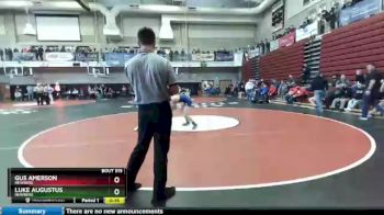 138 lbs Cons. Round 5 - Luke Augustus, Newberg vs Gus Amerson, Newberg