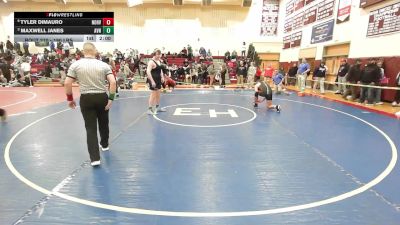 215 lbs Quarterfinal - Tyler DiMauro, North Haven vs Maxwell Janes, Avon