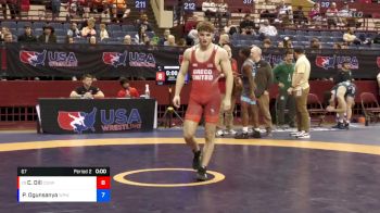 77 lbs Cons. Round 4 - Ashton Miess, Combat W.C. School Of Wrestling vs Caden Natale, NMU-National Training Center
