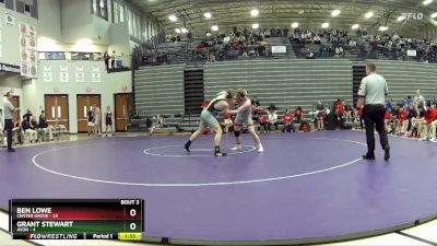 215 lbs Quarterfinals (8 Team) - Ben Lowe, Center Grove vs Grant Stewart, Avon