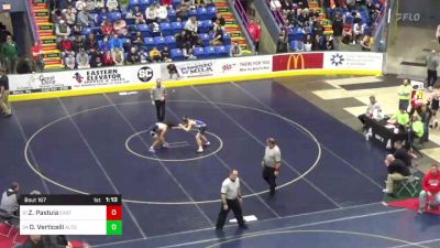 124 lbs Round Of 64 - Zach Pastula, Easton vs Dominic Verticelli, Altoona