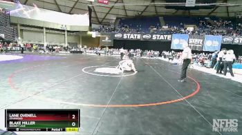 3A 138 lbs Cons. Round 4 - Blake Miller, Bonney Lake vs Lane Ovenell, Stanwood