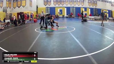 195 lbs Round 7 (8 Team) - Zahquel Davis, Team Osceola Wrestling Club vs Malik Wilson, Black Hive