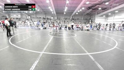 145 lbs 3rd Place - Addison Smith, 5forty Lady Brawlers vs Sydney Andrews, Team RJN Green