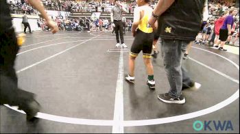 67 lbs Round Of 16 - Zayley Martinez, Tuttle Wrestling vs Abel Sanchez, OKC Saints Wrestling