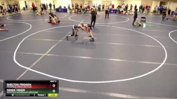 106 lbs Cons. Round 4 - Shelton Fridgen, Moorhead Wrestling Club vs Derek Miner, Westfield Razorbacks Wrestling