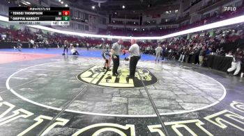 150 lbs Quarterfinal - Tensei Thompson, Bishop Kelly vs Griffin Hargitt, Emmett
