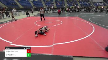 61 lbs 3rd Place - Xzavier Martinez, Alamosa vs Connor Moody, Athlos Wrestling