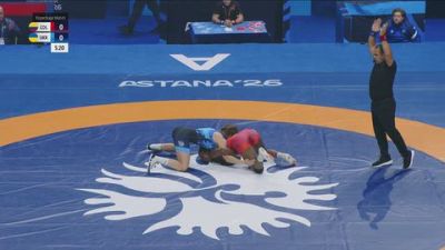 68 kg Repechage #2 - Maria Fernanda Ceballos Cuenu, Colombia vs Manola Skobelska, Ukraine
