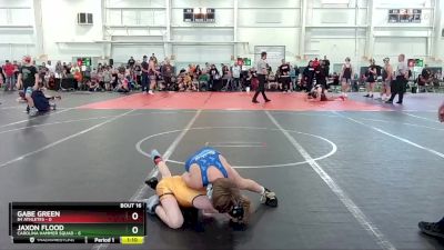 76 lbs Round 4 (10 Team) - Jaxon Flood, Carolina Hammer Squad vs Gabe Green, 84 Athletes