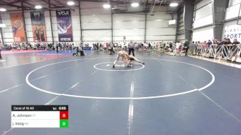 160 lbs Consi Of 16 #2 - Aaron Johnson, VT vs Jake Boog, MD